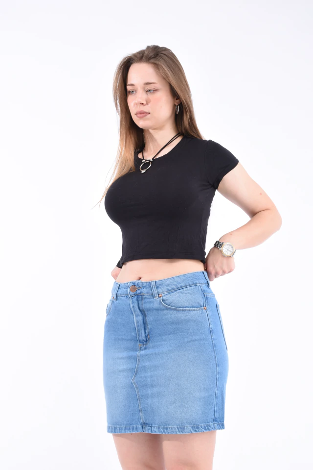 Pollera Corta Rígida Stone - tienda online