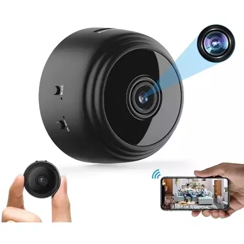 Minicámara Espía A9 Soporte Magnético Hd 1080P Ip Wifi Visión Nocturna