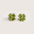 Brinco Trevo Peridoto Ouro 18k - comprar online