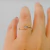 Anel Elegance em Ouro 18k e Diamante natural 3mm na internet