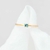 Solitário caixa alta em Ouro 18k e Topázio Azul 3mm - comprar online