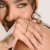 Anel Elegance em Ouro 18k e Diamante natural 3mm - loja online