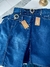 Saia Jeans Cinto fivela