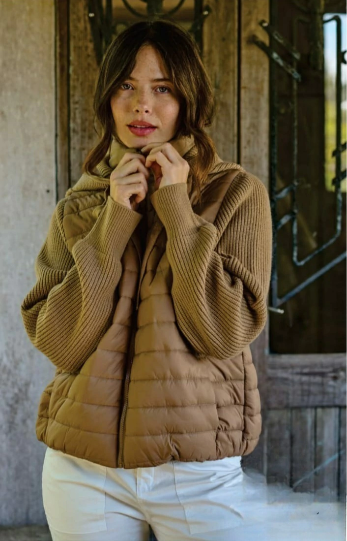 Campera Manga Tejida Importada