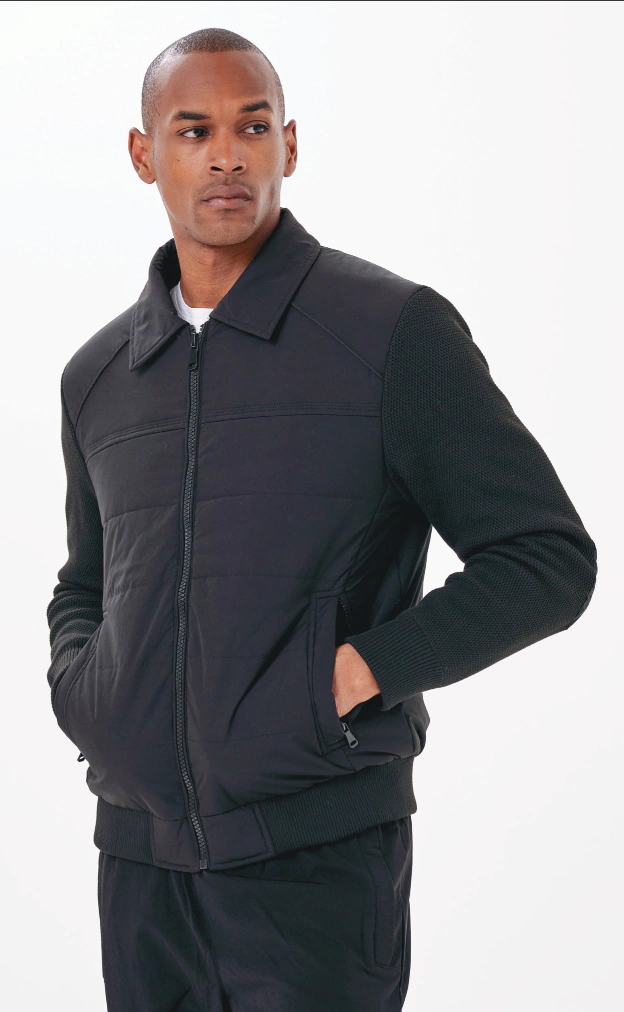Campera Manga Tejida Importada