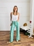 Pantalón Hachi estampado verde en internet