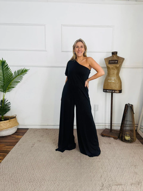 Mono Milano glitter negro - comprar online