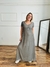 Vestido Rib gris - comprar online