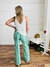 Pantalón Hachi estampado verde - tienda online