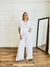 Pantalón Caroline blanco - comprar online
