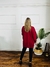 Sweater Aimé bordó - tienda online