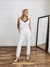 Pantalon Fini blanco
