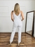 Pantalon Fini blanco - tienda online