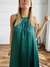 Vestido Glam verde - Alamanda Indumentaria