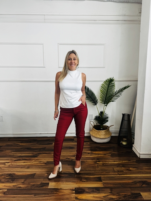 Musculosa Hilda blanca - comprar online