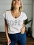 Remera Rock tachas blanca en internet