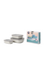 Set Bowls Cirqula Rectangular 500, 1000 Y 2000ml
