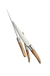 Set de 4 Cuchillos Laguiole Para Asado de Madera - tienda online