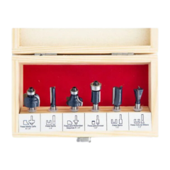 FRESA PARA ROUTER EN JUEGO X 6 PZS. BREMEN®