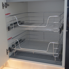 CANASTO CROMO PARA MODULO 60 CM HAFELE - comprar online