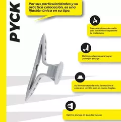 TARUGO PYCK 8 X 250 UNIDADES - comprar online