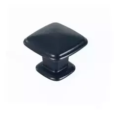 MANIJA TIRADOR 12 CUADRADO NEGRO SATINADO