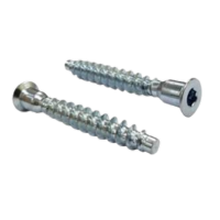 TORNILLO CONFIRMAT 7 X 50MM ALLEN SW4 ZINCADO X 500 UNIDADES