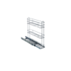 CANASTO 3 NIVELES EXTRAIBLE 13 X 53 X 45 CM CROMADO