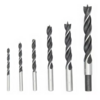 MECHAS PARA MADERA EN JGO X 6 PZS. (4- 6 - 8 - 10 -12MM) BREMEN®