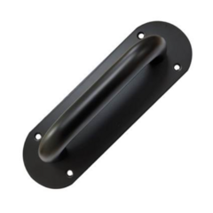 MANIJON PLAQUETA OVAL ACERO INOXIDABLE 65X200MM BRONZEN - - comprar online