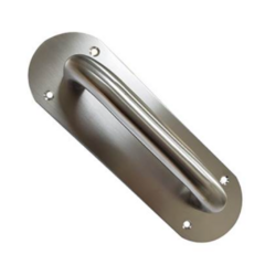 MANIJON PLAQUETA OVAL ACERO INOXIDABLE 65X200MM BRONZEN -