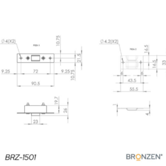 VAIVEN RODILLO EMBUTIR INOXIDABLE BRONZEN - comprar online