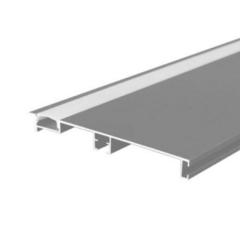 PERFIL ZOCALO PARA LED 10CM X 3M ALUMINIO BRONZEN
