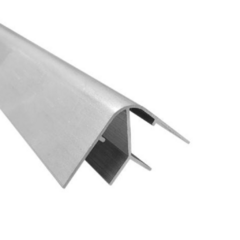 ESQUINERO ZOCALO ALUMINIO X 3MTS BRONZEN - comprar online