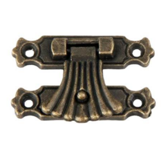 BROCHE ESTILO HIERRO BRONCE VIEJO BRONZEN