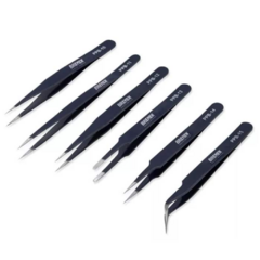 PINZAS DE PRECISION TIPO BRUSELAS EN JUEGO (6 PZS) BREMEN® - comprar online