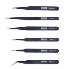 PINZAS DE PRECISION TIPO BRUSELAS EN JUEGO (6 PZS) BREMEN®