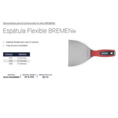 ESPATULA FLEXIBLE ) [AC INOX] BREMEN - comprar online