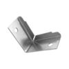 ESQUINERO PARA VIDRIO 26X26X15MM ACERO INOXIDABLE
