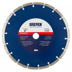 DISCO DIAMANTADO BREMEN® 9" 3 EN 1