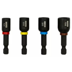 SET 4 BOQUILLA MAGNETICA TALADRO IMPACTO BREMEN