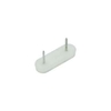 PATIN PVC BLANCO CON CLAVO DOBLE 45MMX15MM