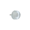 PATIN SILICONA TRANSPARENTE CON CLAVO SIMPLE 18MM X 20 UNIDADES