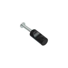 TIRADOR CILINDRO NEGRO 16X20MM