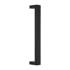 MANIJON RECTANGULAR NEGRO 40X20X1100MM