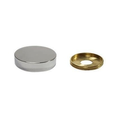 EMBELLECEDOR 16MM CROMADO X 12 UNIDADES