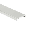TAPACANTO U RECTO ANONIZADO 18MM X3 METROS