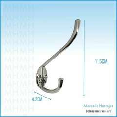 PERCHA DOBLE VERTICAL - comprar online