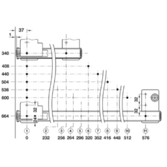 PUERTAS CORREDERAS GIRATORIAS SLIDO ECLIPSE 16 LF/VF HAFELE - comprar online