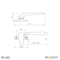 ALDABA PARA ALUMINIO BRONZEN en internet